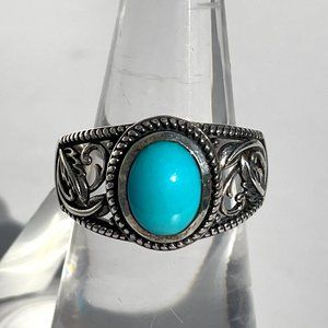 Arizona Sleeping Beauty Turqoise Ring -- Size 6